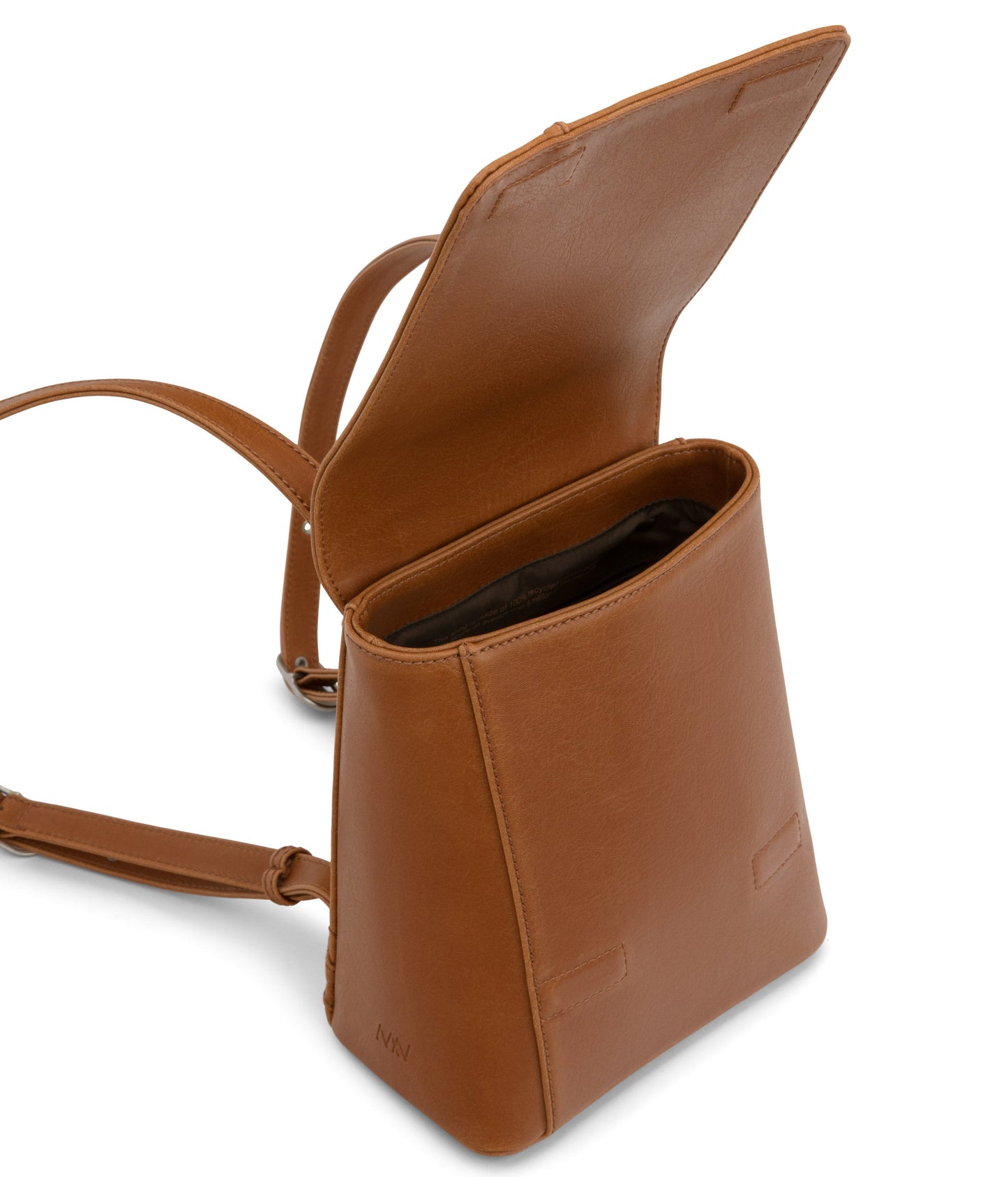 DEELY Vegan Mini Backpack - Vintage | Color: Brown - variant::chili
