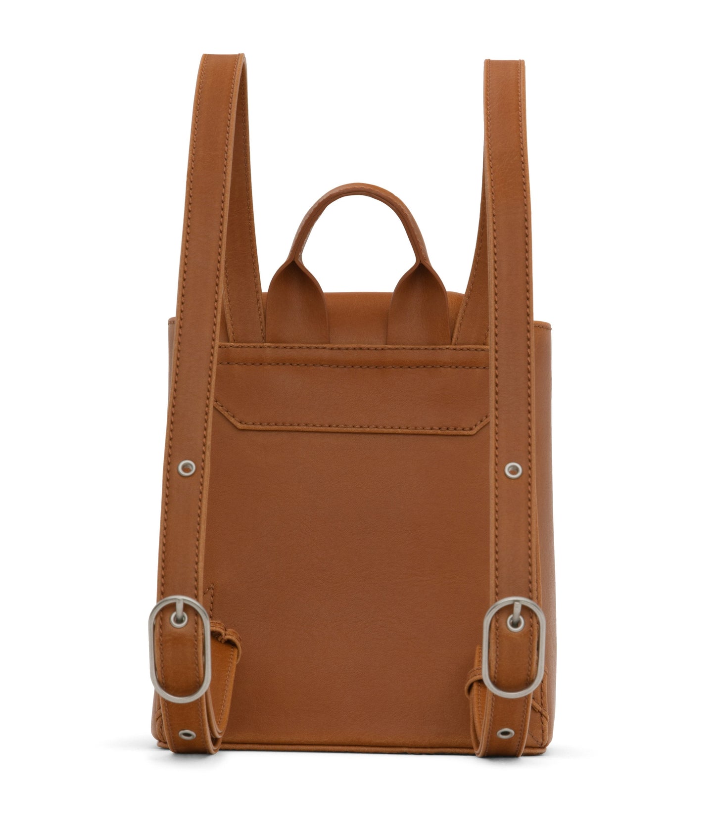 DEELY Vegan Mini Backpack - Vintage | Color: Brown - variant::chili