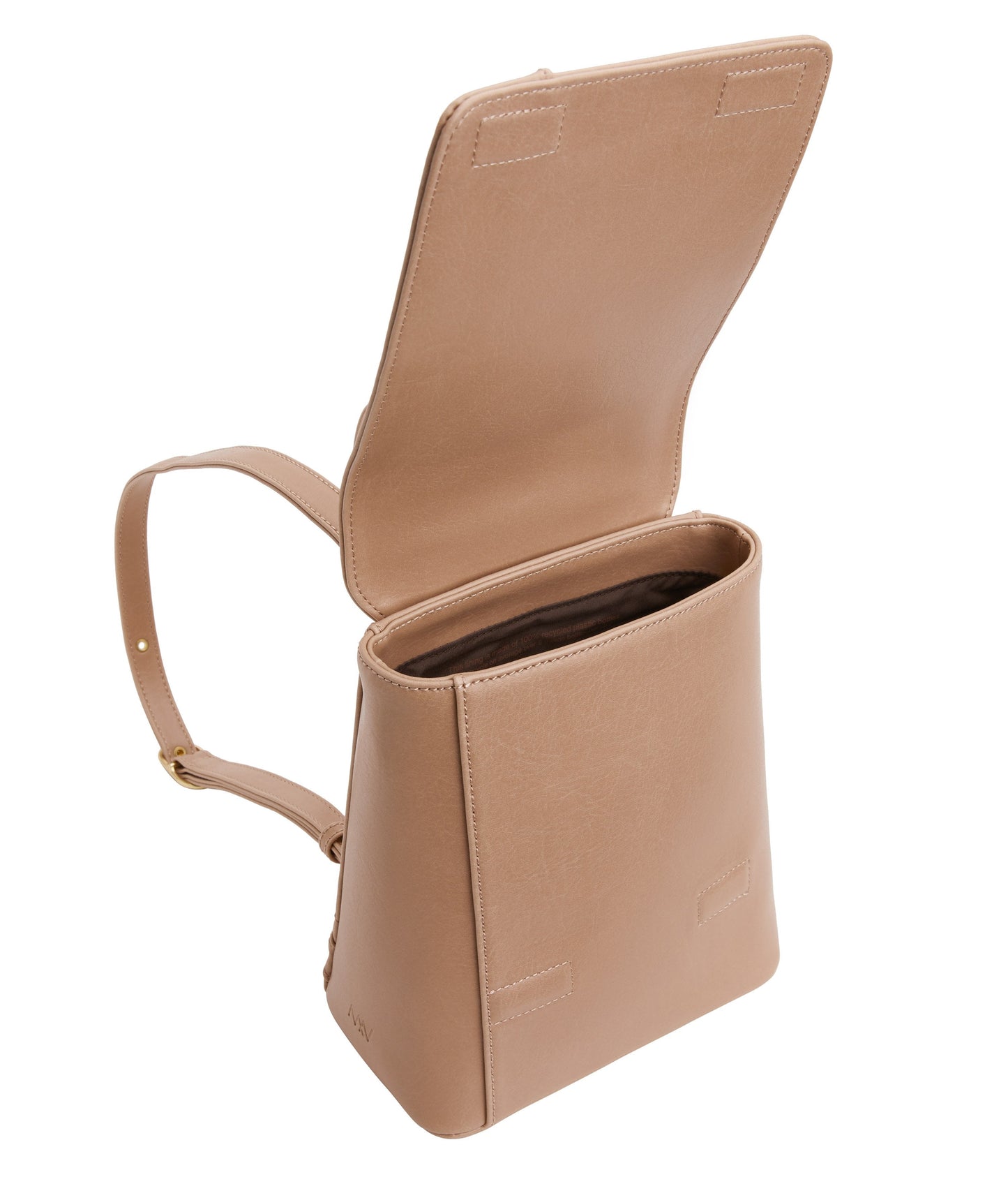 DEELY Vegan Mini Backpack - Vintage | Color: Beige - variant::seed