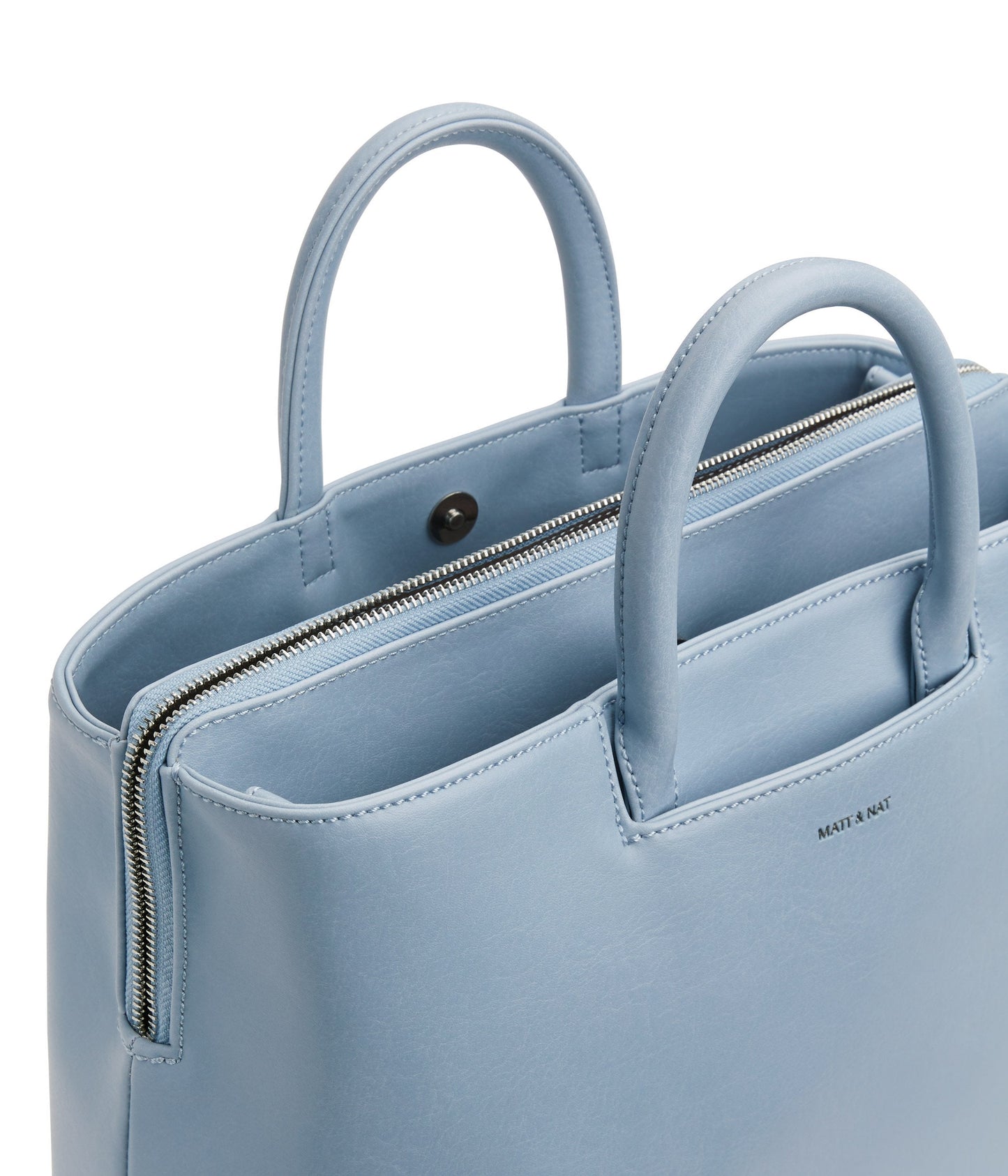 KINTLA Vegan Satchel - Vintage | Color: Blue - variant::breeze