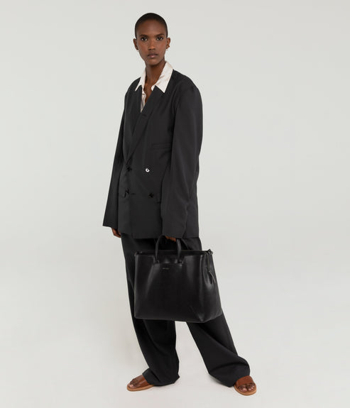 KINTLA Vegan Satchel - Vintage | Color: Blue - variant::breeze