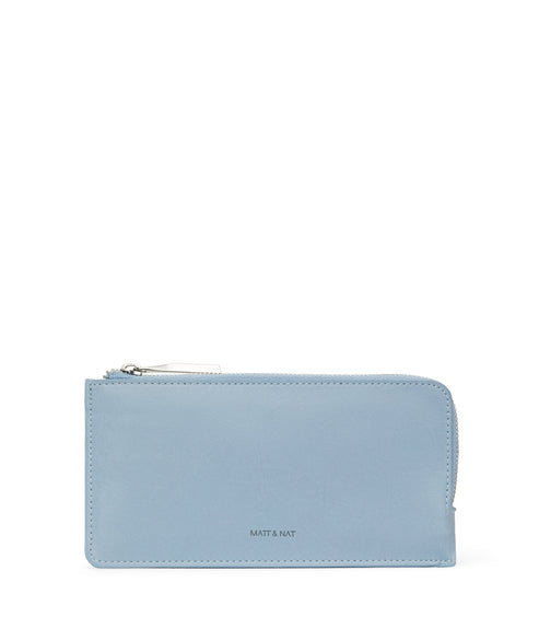 SEVA Vegan Wallet - Vintage | Color: Blue - variant::breeze