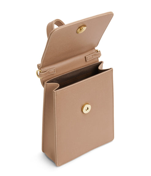 THESSA Vegan Crossbody Bag - Vintage | Color: Beige - variant::seed