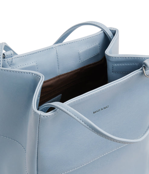 WILLASM Small Vegan Tote Bag - Vintage | Color: Blue - variant::breeze