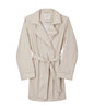 NORA Women’s Waterproof Trench Coat | Color: White - variant::nude