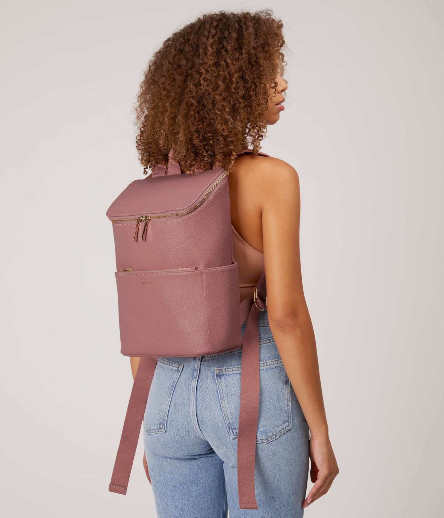 BRAVE Vegan Crossbody Bag - Purity | Color: Pink - variant::rose