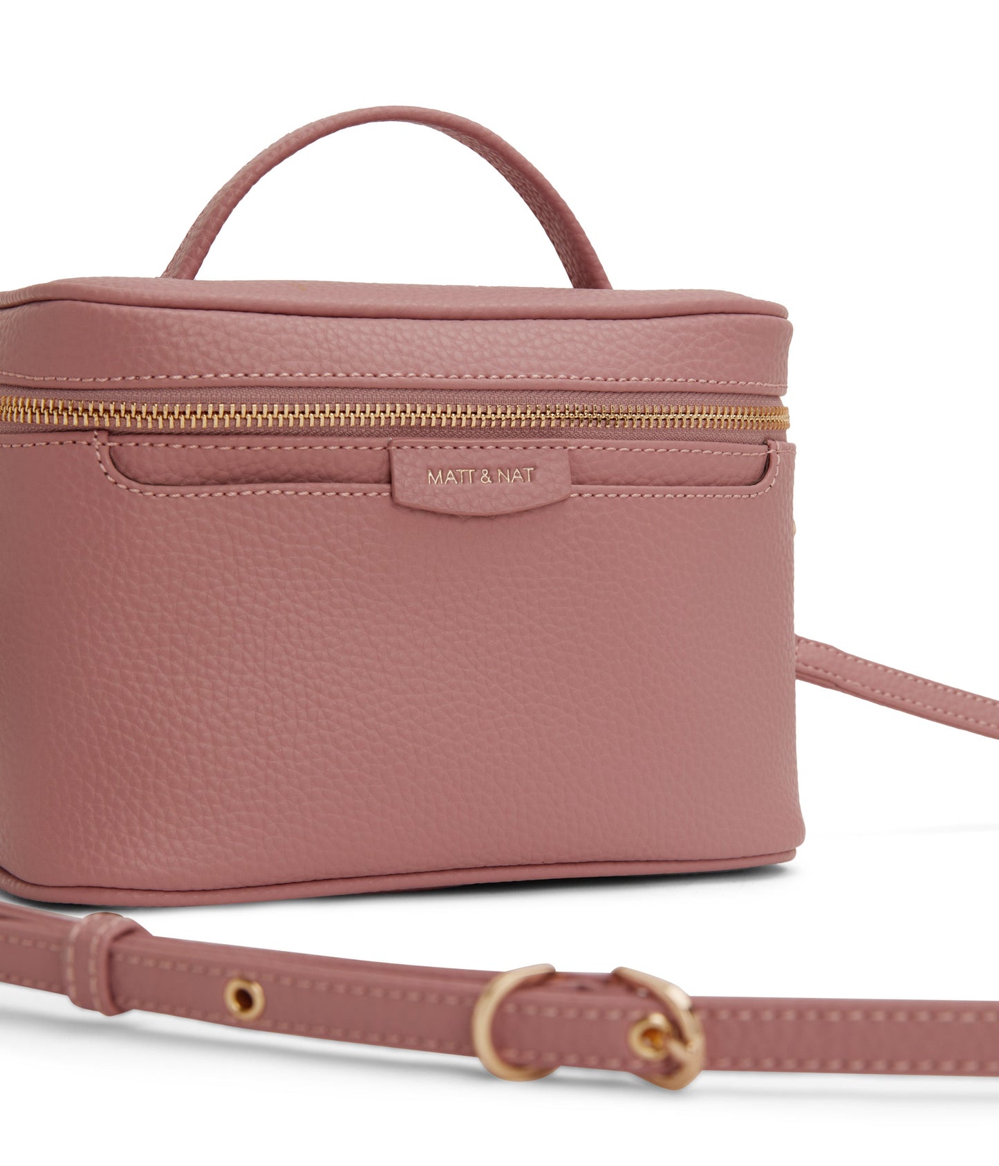 CORTNEY Vegan Crossbody Bag - Purity | Color: Pink - variant::rose
