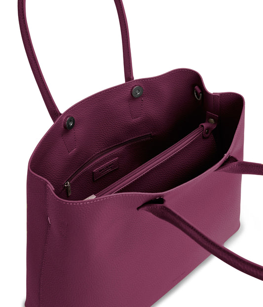 KRISTA Vegan Satchel - Purity | Color: Pink - variant::tarte