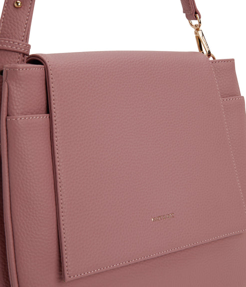 MATCH Vegan Shoulder Bag - Purity | Color: Pink - variant::rose