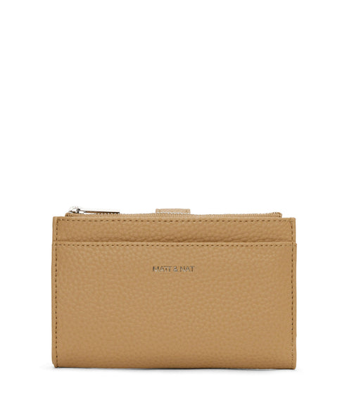 MOTIVSM Small Vegan Wallet - Purity | Color: Beige - variant::scone