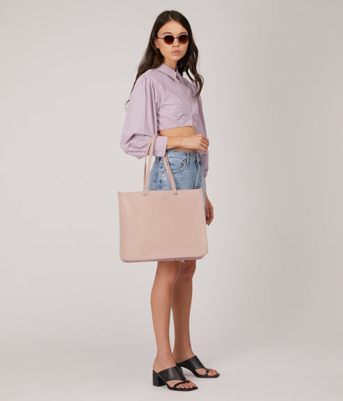 CALINA Vegan Tote Bag - Vintage | Color: Pink - variant::pastel