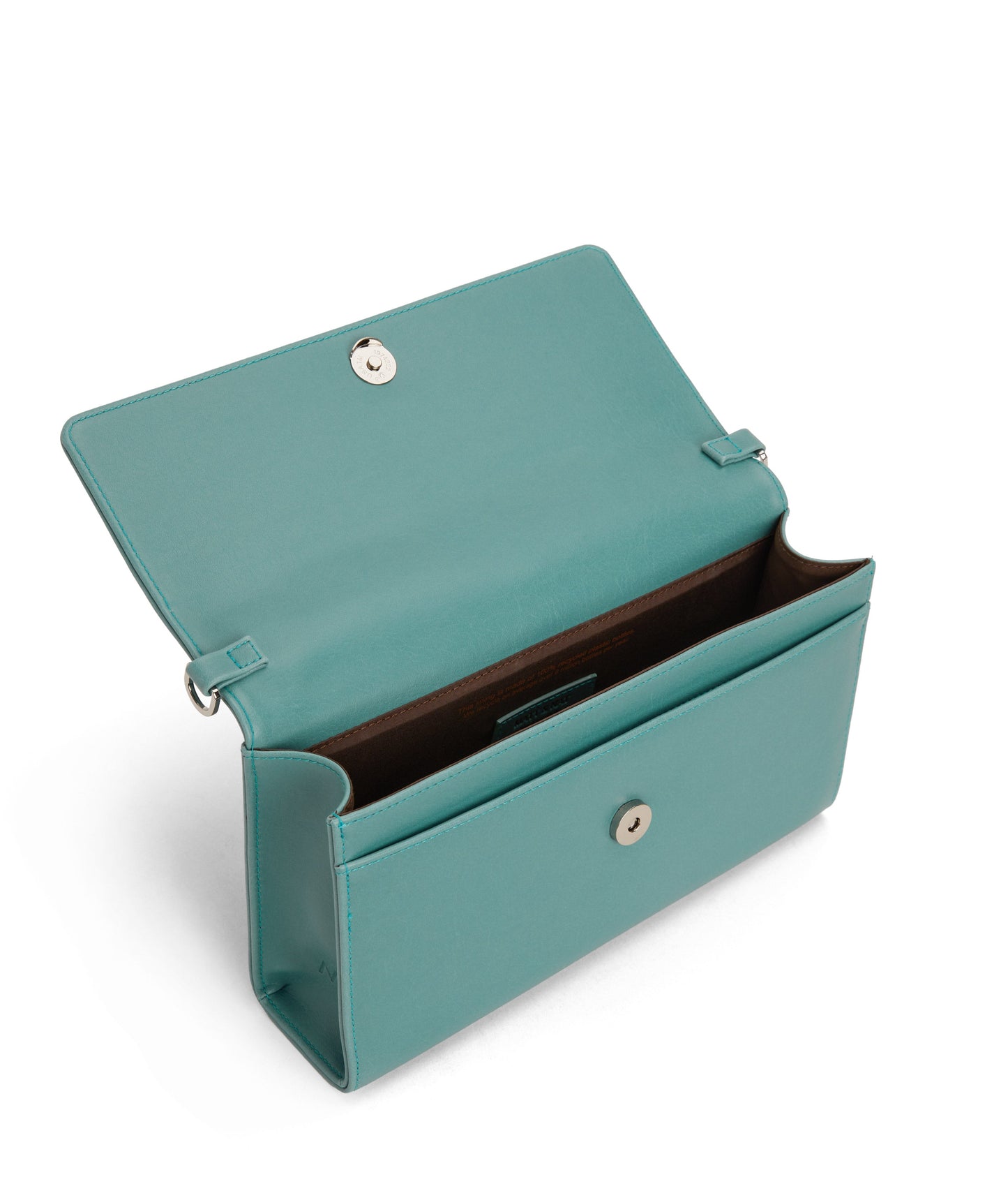 DREWLG Large Vegan Crossbody Bag - Vintage | Color: Blue - variant::oasis