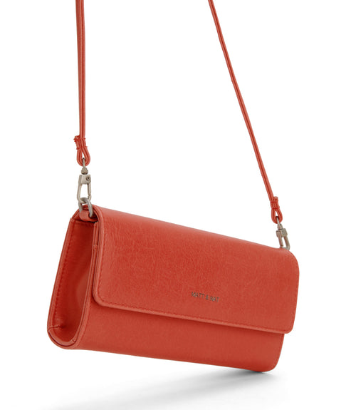 DREWMED Vegan Crossbody Bag - Vintage | Color: Red - variant::cardinal