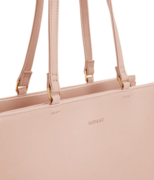 FORA Vegan Satchel - Vintage | Color: Pink - variant::pastel