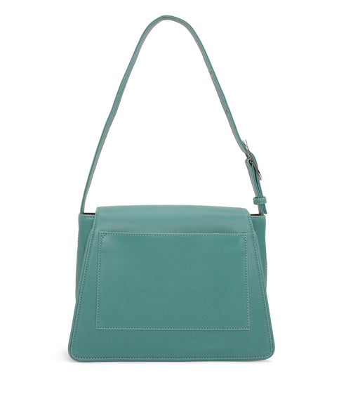 LEIA Vegan Shoulder Bag - Vintage | Color: Blue - variant::oasis