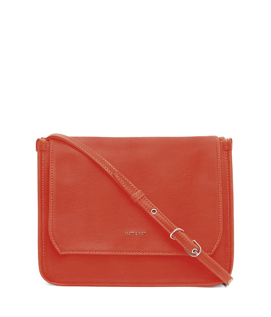 LEV Vegan Crossbody Bag - Vintage | Color: Red - variant::cardinal