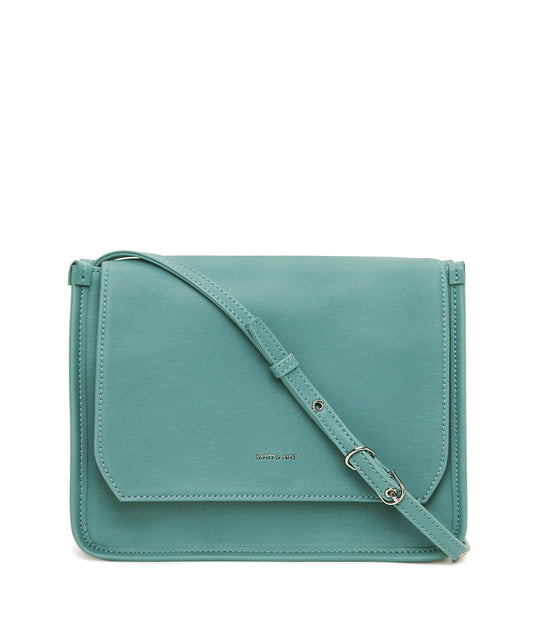 LEV Vegan Crossbody Bag - Vintage | Color: Blue - variant::oasis