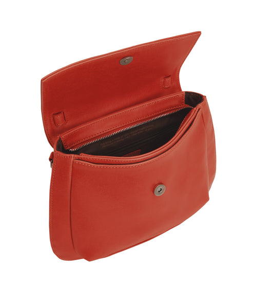 MINNIE Vegan Crossbody Bag - Vintage | Color: Red - variant::cardinal
