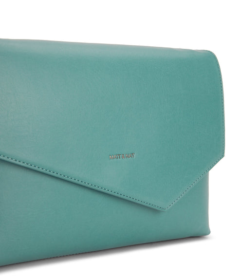 RIYA Vegan Clutch - Vintage | Color: Blue - variant::oasis