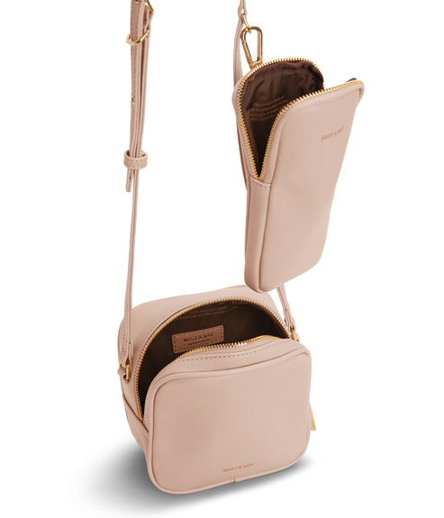 SWAE Vegan Crossbody Bag - Vintage | Color: Pink - variant::pastel