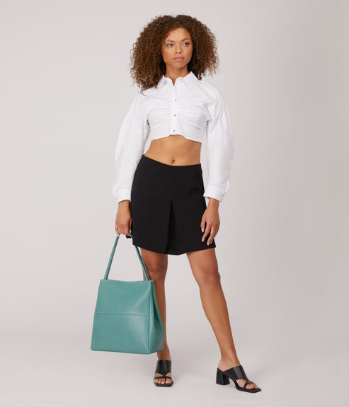 WILLA Vegan Tote Bag - Vintage | Color: Blue - variant::oasis