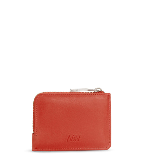 SEVASM Small Vegan Wallet - Vintage | Color: Red - variant::cardinal