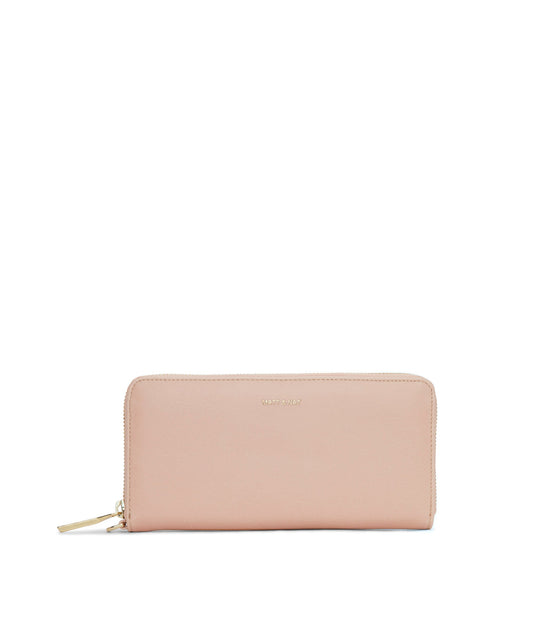 ELM Vegan Continental Wallet - Vintage | Color: Pink - variant::pastel