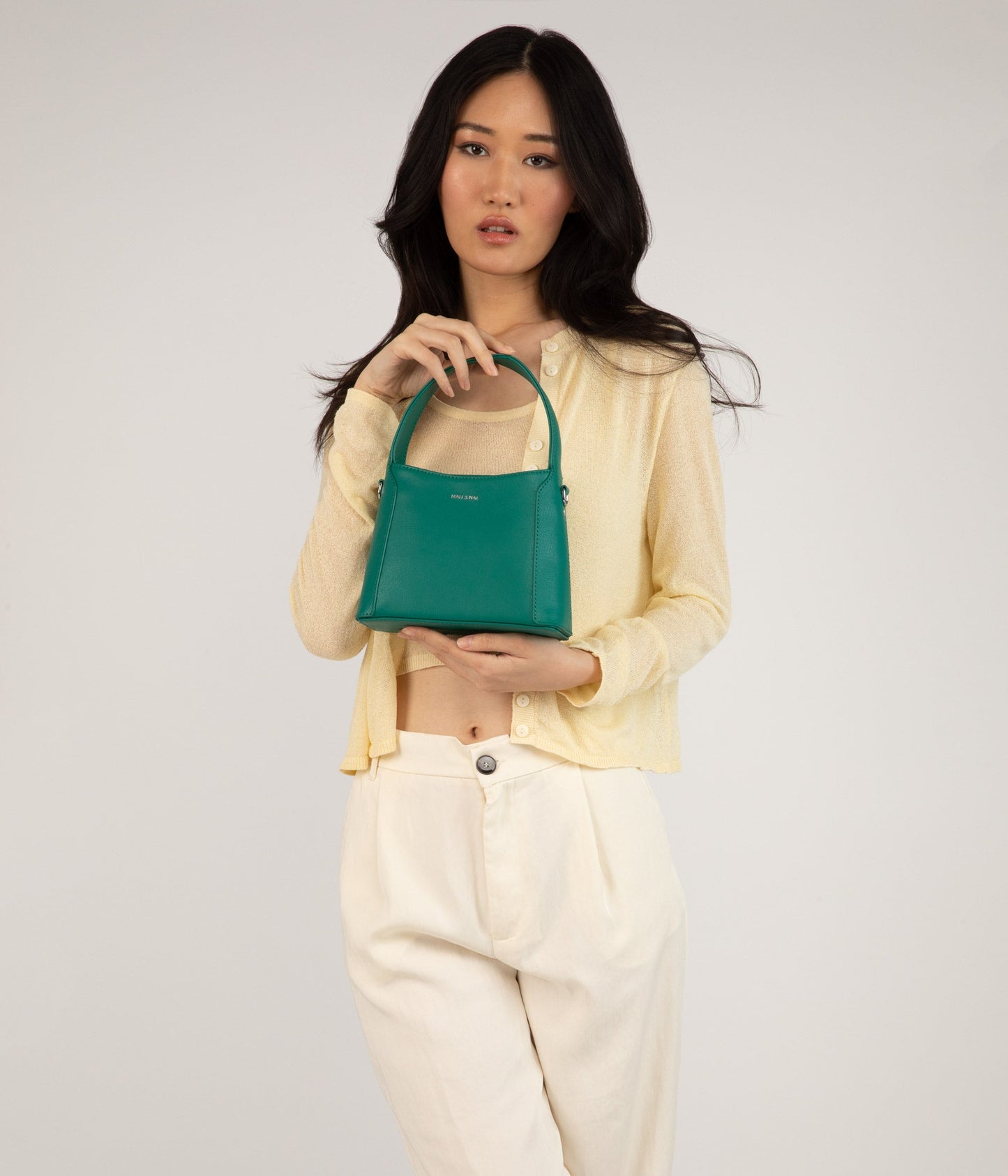 JADASM Small Vegan Crossbody Bag - Arbor | Color: Green - variant::peacock