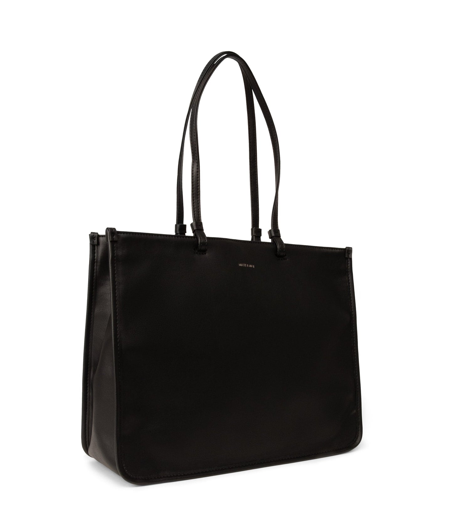 CALINA Vegan Tote Bag - Arbor | Color: Black - variant::black