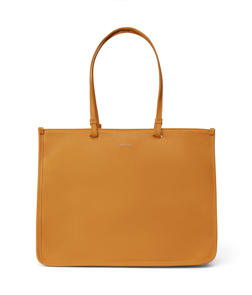 CALINA Vegan Tote Bag - Arbor | Color: Yellow - variant::marigold