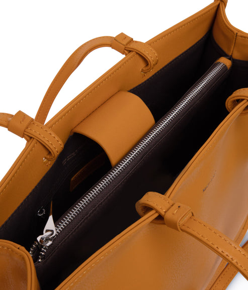 CALINA Vegan Tote Bag - Arbor | Color: Yellow - variant::marigold