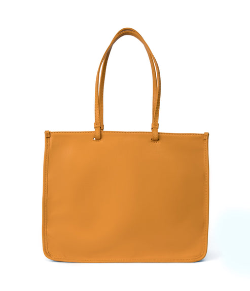 CALINA Vegan Tote Bag - Arbor | Color: Yellow - variant::marigold
