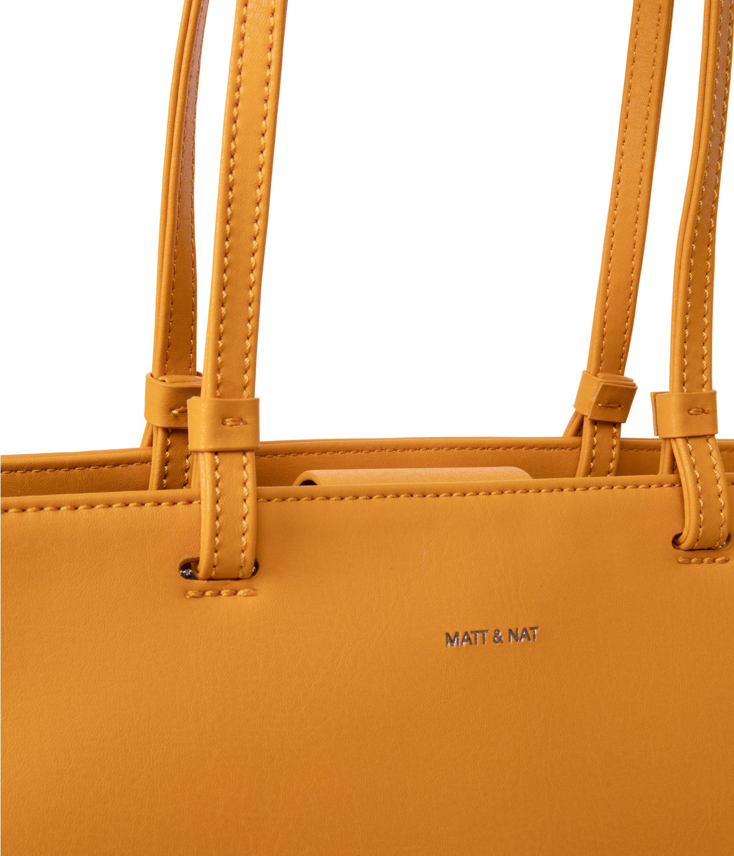 CALINA Vegan Tote Bag - Arbor | Color: Yellow - variant::marigold