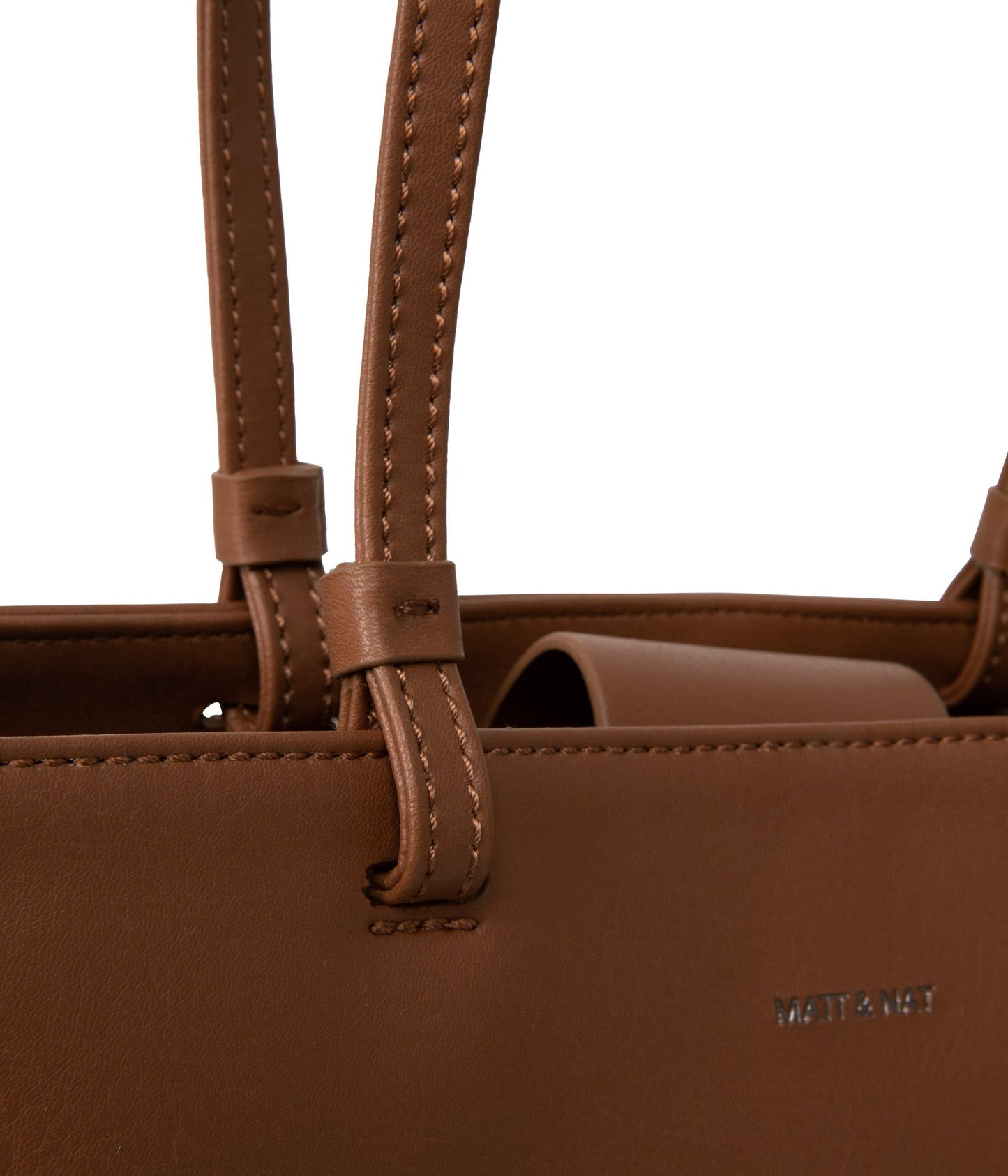 CALINA Vegan Tote Bag - Arbor | Color: Tan - variant::pecan