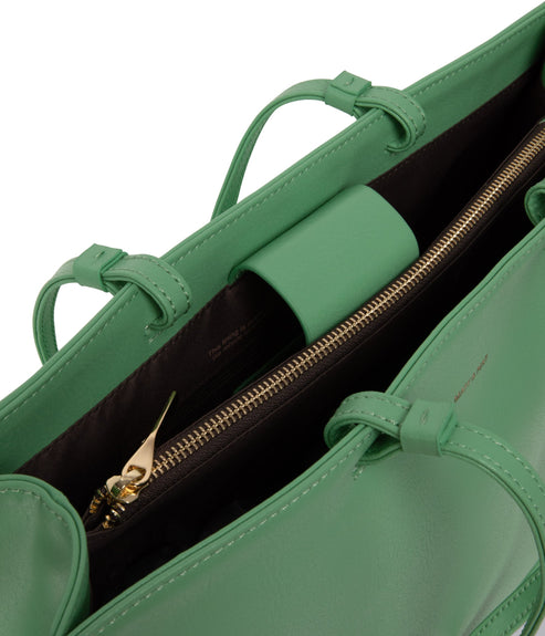 CALINA Vegan Tote Bag - Arbor | Color: Green - variant::pistachio