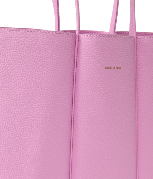 HYDE Vegan Tote Bag - Purity | Color: Pink - variant::flora