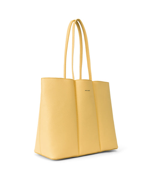 HYDE Vegan Tote Bag - Purity | Color: Yellow - variant::zest