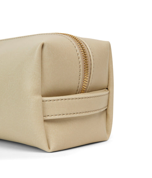 BLAIR Vegan Toiletry Case - Vintage | Color: White - variant::vanilla