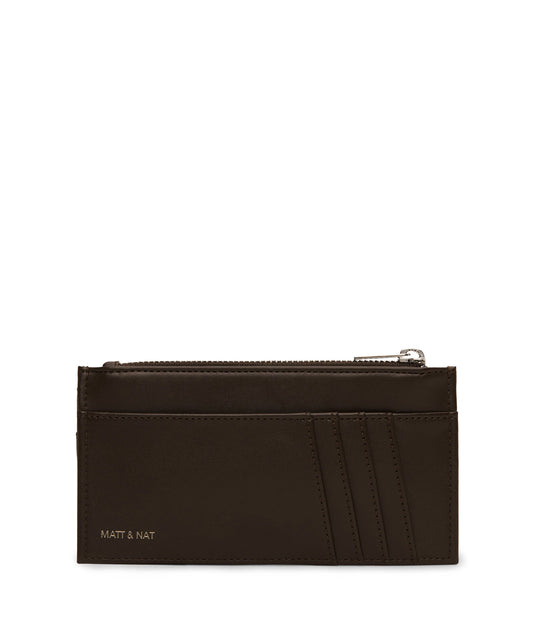 NOLLY Vegan Wallet - Sol | Color: Brown - variant::espresso