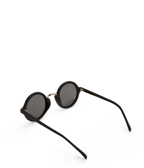 HALSEY Black Round Sunglasses | Color: Black - variant::black