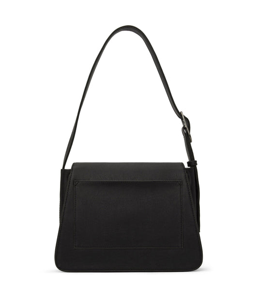 LEIA Vegan Shoulder Bag - Vintage | Color: Black - variant::black
