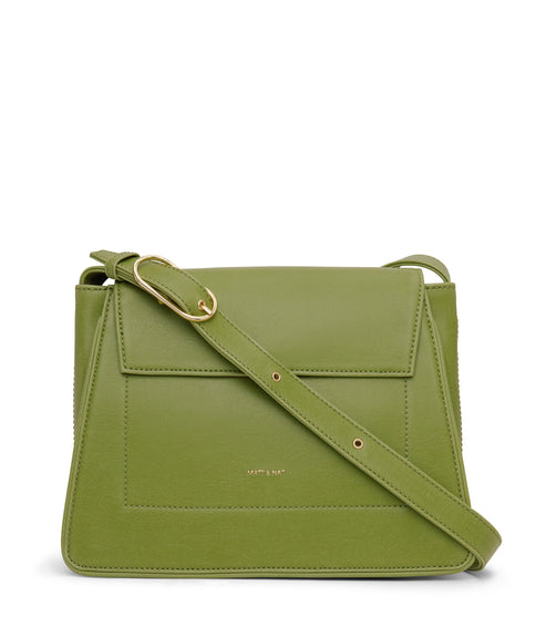 LEIA Vegan Shoulder Bag - Vintage | Color: Green - variant::frog