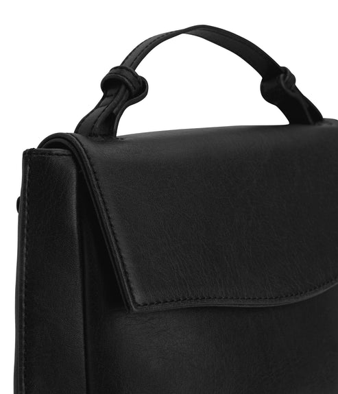 MINNIE Vegan Crossbody Bag - Vintage | Color: Black - variant::black