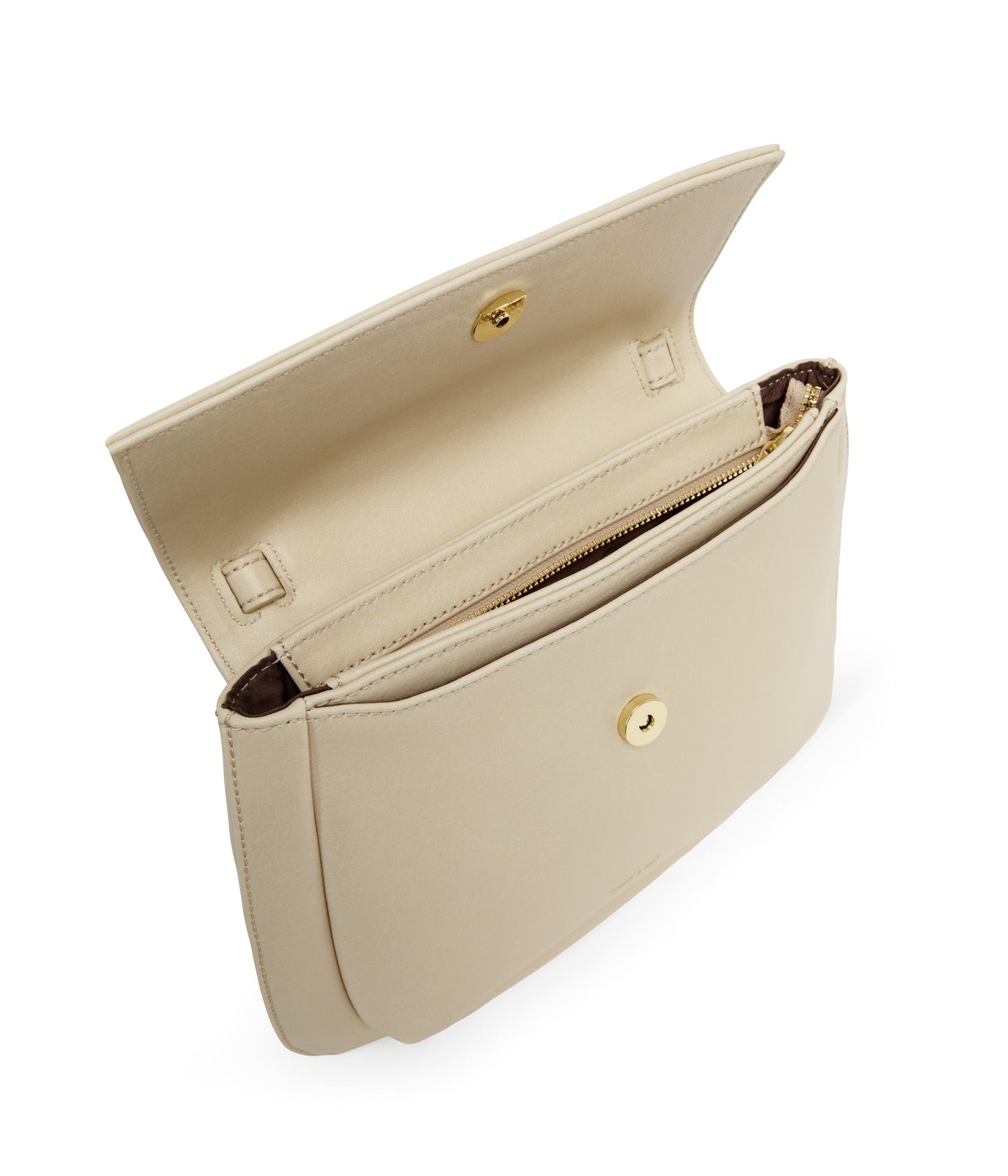 MINNIE Vegan Crossbody Bag - Vintage | Color: White - variant::vanilla