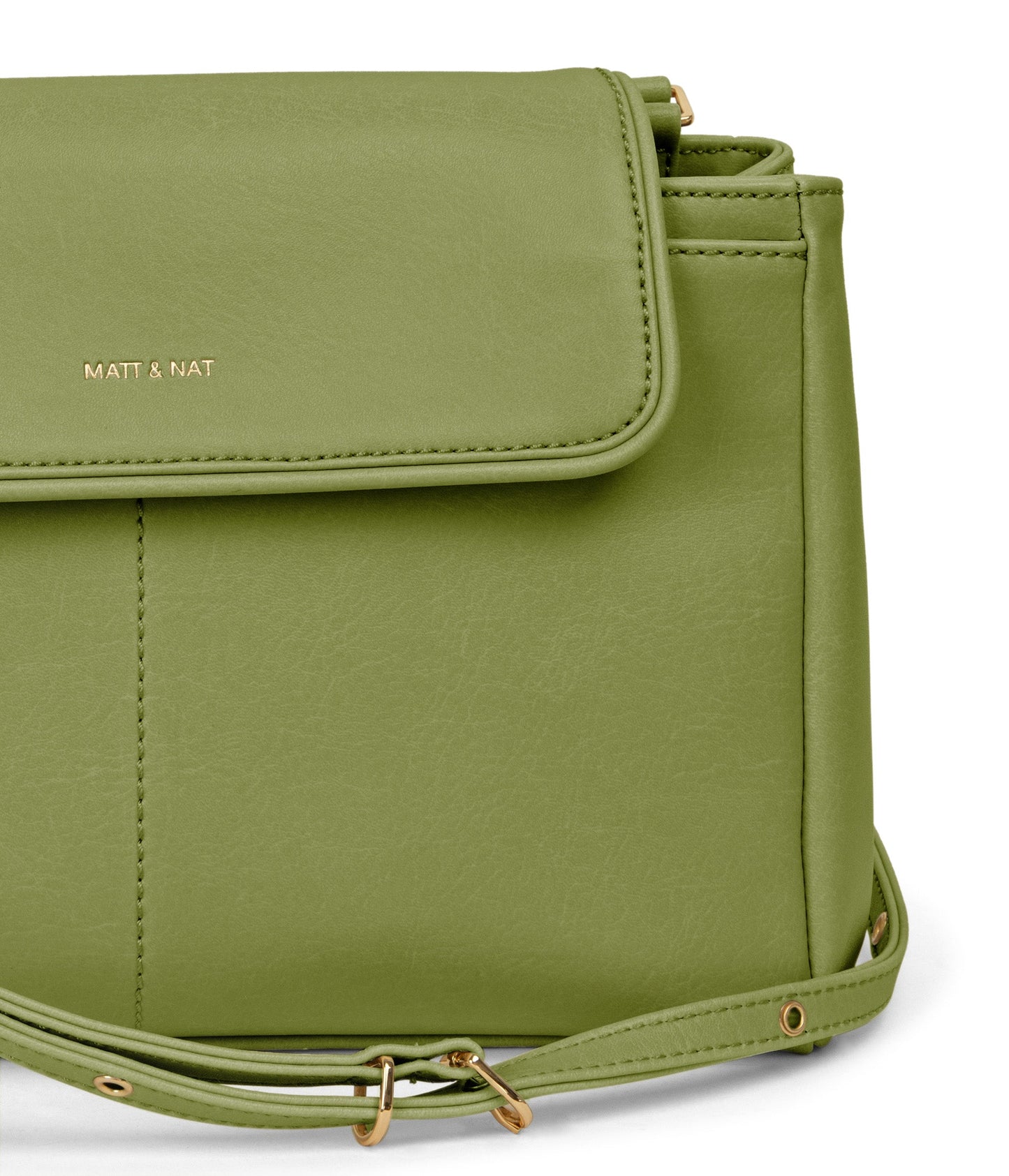 SAMOA Vegan Crossbody Bag - Vintage | Color: Green - variant::frog