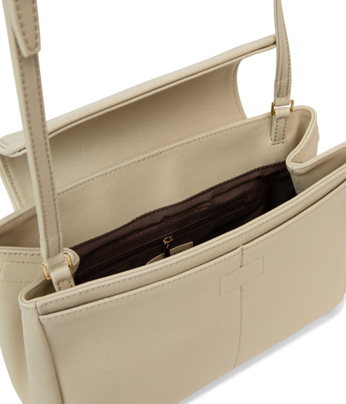 SAMOA Vegan Crossbody Bag - Vintage | Color: Beige - variant::vanilla