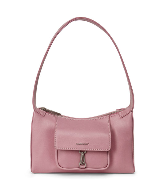 LOTI Vegan Shoulder Bag - Vintage | Color: Pink - variant::smoothie