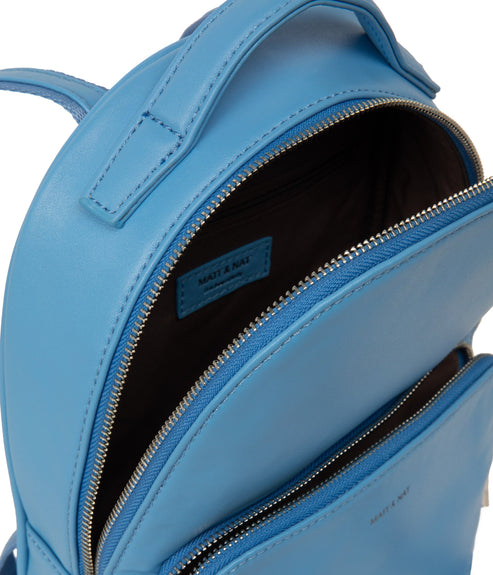 CAROSM Small Vegan Backpack - Sol | Color: Blue - variant::resort