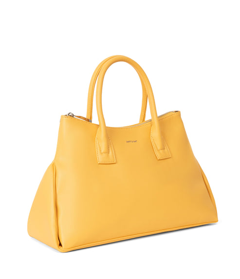 STAGE Vegan Satchel - Sol | Color: Yellow - variant::citrine
