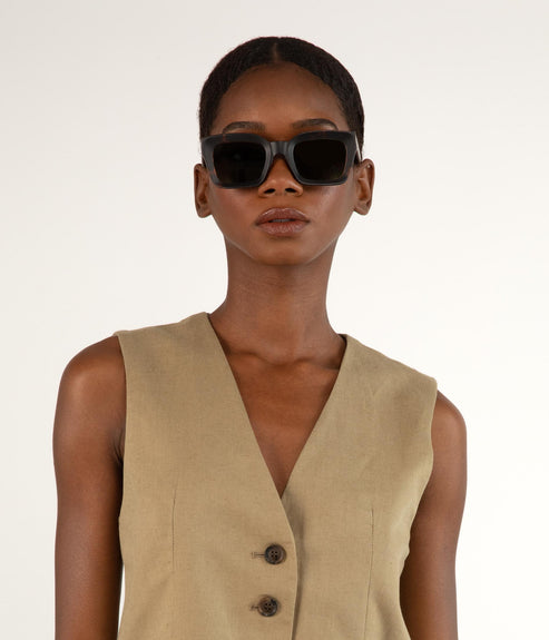 PIA Leopard Rectangle Sunglasses | Color: Leopard - variant::leopard